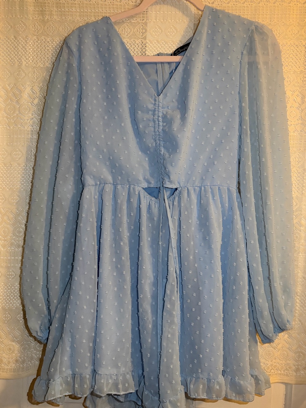 cinderella blue romper ✨